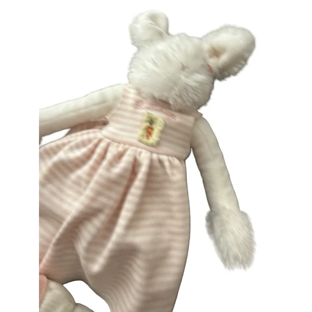 Bunnies By the Bay bunny rabbit wearing pink striped dress 15